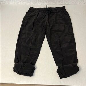 Hard Tail black  Drawstring Pants cupra M